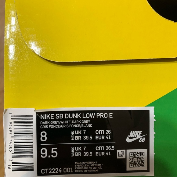 Authentic Nike SB Dunks Crater Limited Edition - Picture 6 of 7